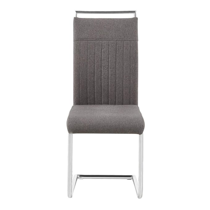 Eetkamerstoelen ERICA, set van 4 - donkergrijs