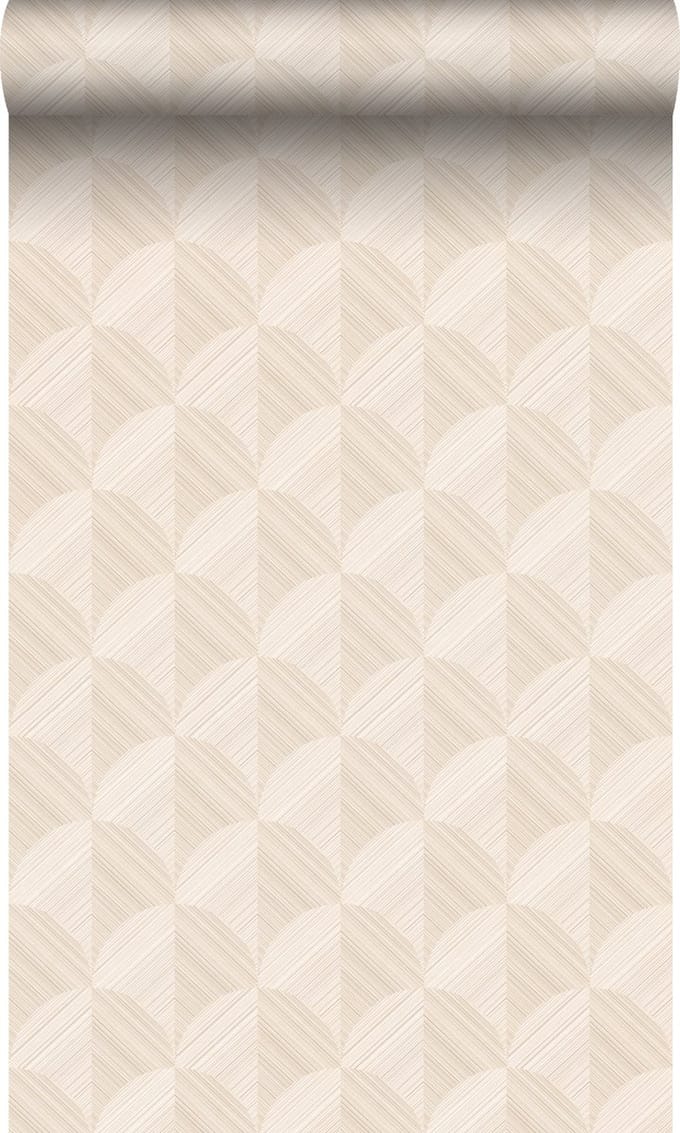 Origin Wallcoverings behang 3D-motief lichtbeige - 50 x 900 cm - 347987