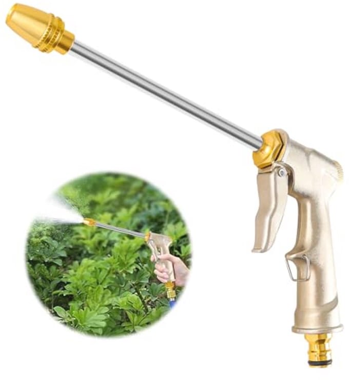Tuinhanddouche - Metalen Tuinslang Spuitpistool met Hoog Druk