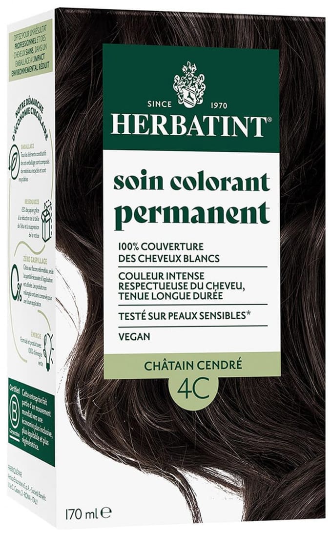 Herbatint Permanente Kleurverzorging 170 ml (Kleuren : Kastanje)