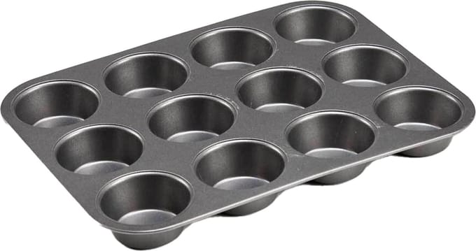 Kinvara - Muffins/cupcakes maken - bakvorm/blik voor 12x stuks - 26 x 20cm