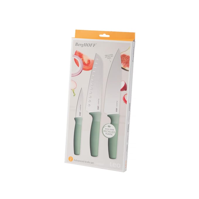 LEO 3-delig advanced messenset Forest - Groen -