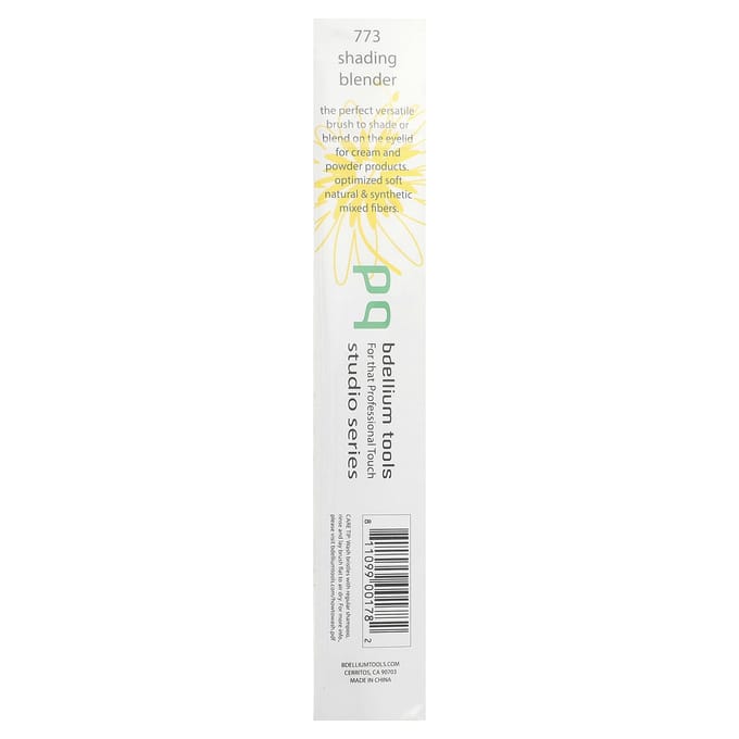 Bdellium Tools, Standaard Serie, Shading Blender Kwast, Ogen 773, 1 Kwast
