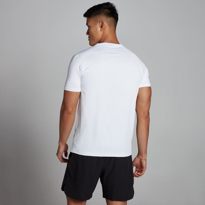MP trainingsshirt met korte mouwen voor heren - Wit - M