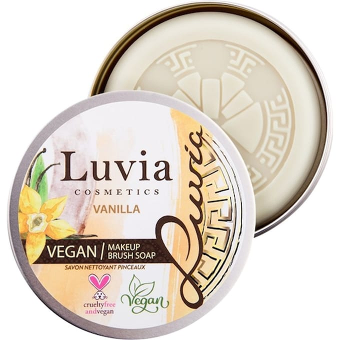 Luvia Cosmetics Accessoires Brush Soap Vanilla Borstelreiniger Dames 100 g