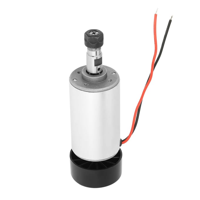 300W 52mm DC 48V CNC Spindel ER11 Luchtgekoelde Motor Voor Graveermachine
