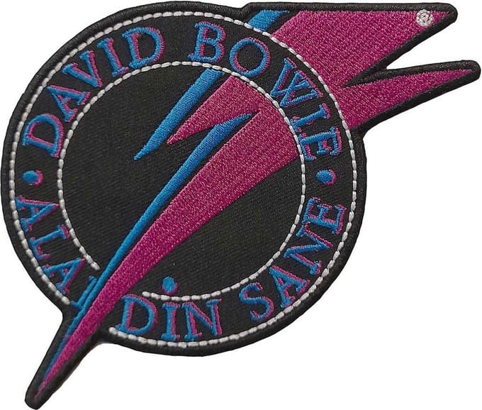 David Bowie - Aladdin Sane Patch - Multicolours