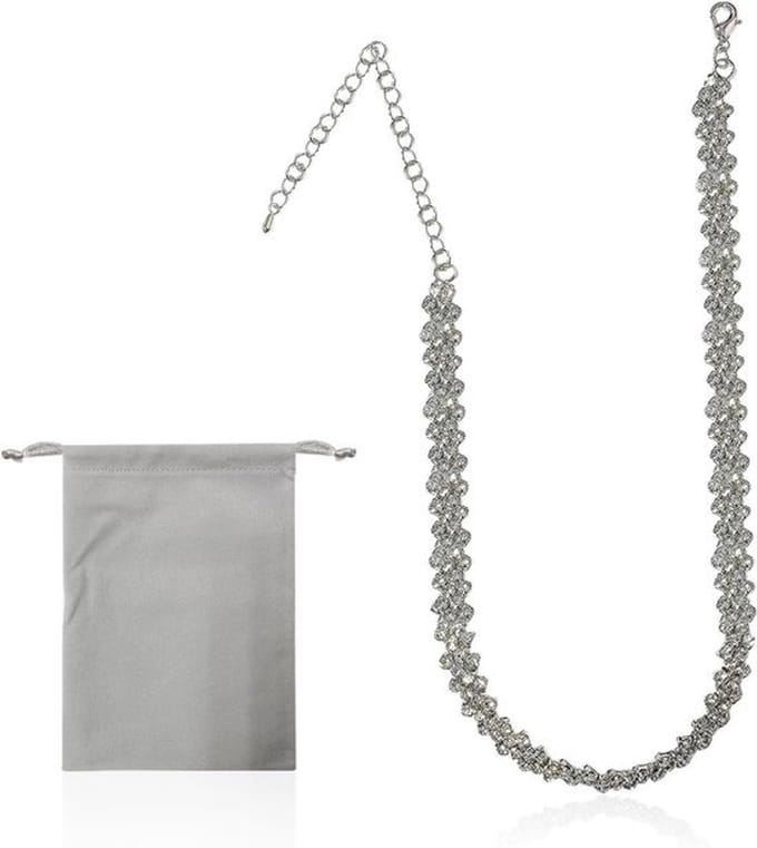 Strass-halsketting dames diamant modesieraden halsketting - cadeau vrouwen meisjes
