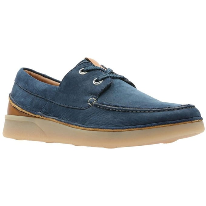 Clarks Oakland Sun Herenschoenen Navy