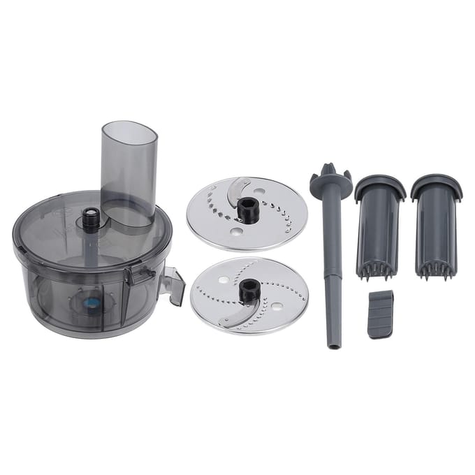 Groentesnijder voor TM5 TM6 TM31 Kookmachine Accessoire Keukenmachine Groenterasp L gray