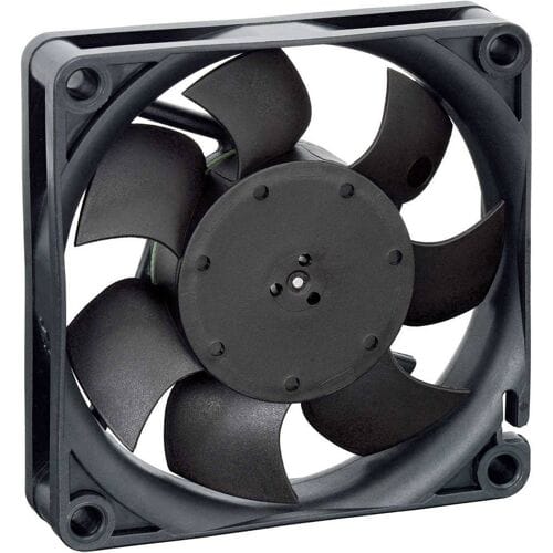 EBM Papst 712F/2L-005 Axiaalventilator 12 V/DC 26 m³/h (l x b x h) 15 x 70 x 70 mm