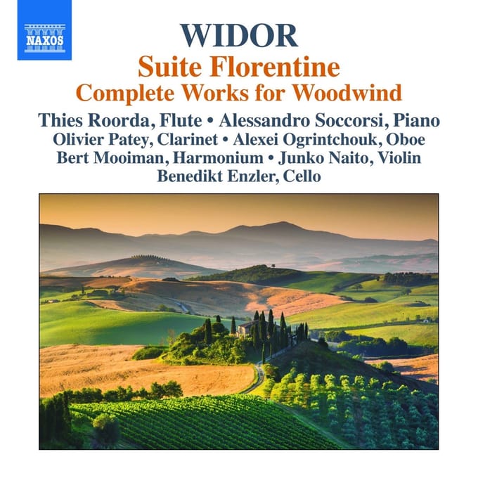 Thies Roorda, Alessandro Soccorsi, Olivier Patey, Alexei Ogrintchouk, Bert Mooiman, Junko Naito, Benedikt Enzler - Widor: Complete Works For Woodwind (CD)