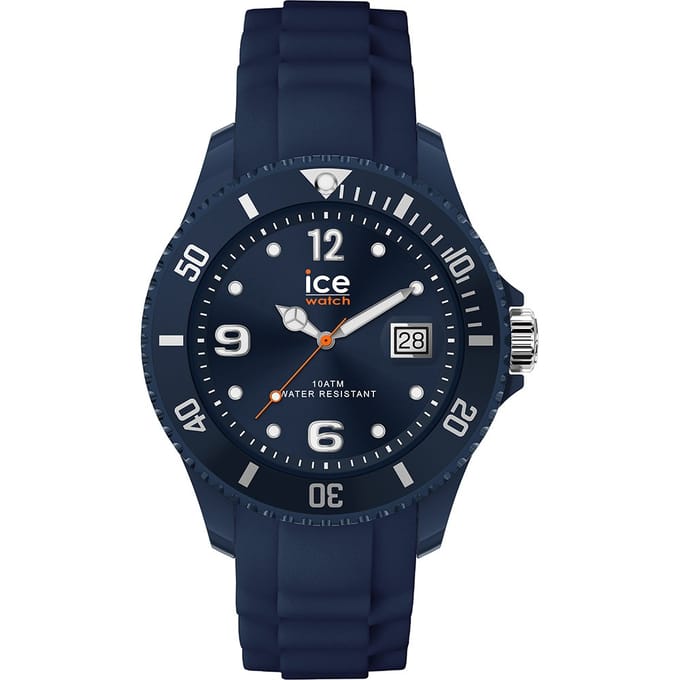 Ice Watch ICE forever - Dark blue 026003 Horloge - Siliconen - Blauw - Ø 39 mm