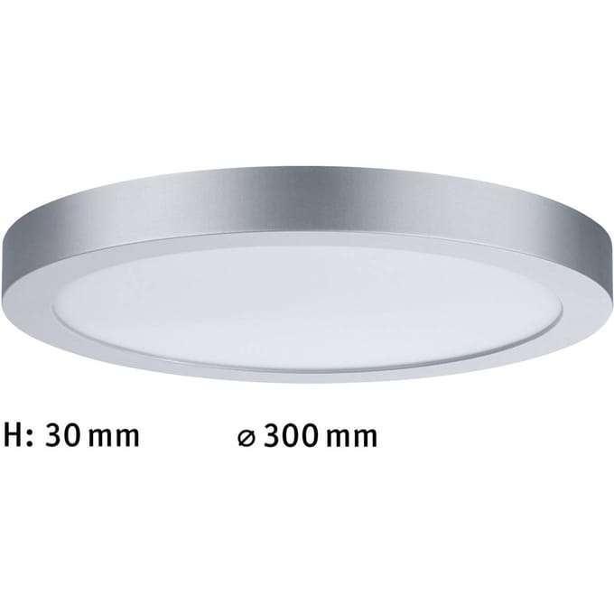 Paulmann 71023 Abia LED-plafondlamp LED LED vast ingebouwd 22 W Chroom (mat)