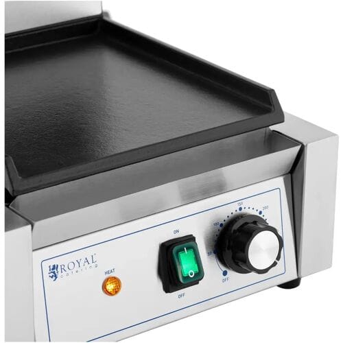 Contactgrill - Ribbed + Flat - Royal Catering - 1,800 W RCPKG-1800-M
