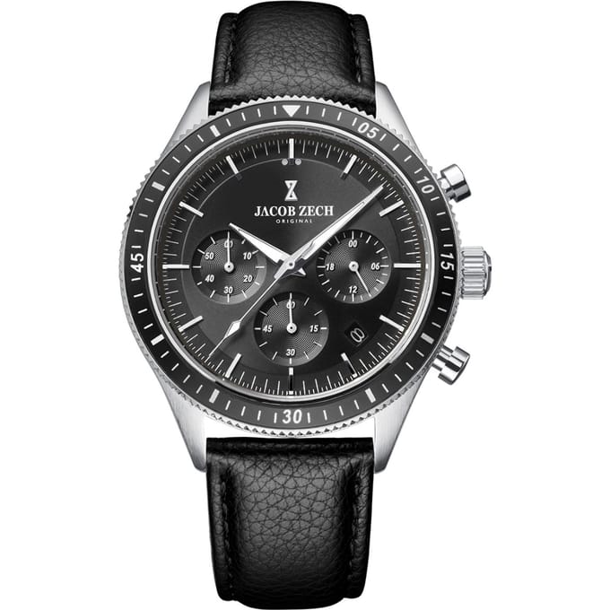 Jacob Zech - Heren Horloge Milano - Zilver
