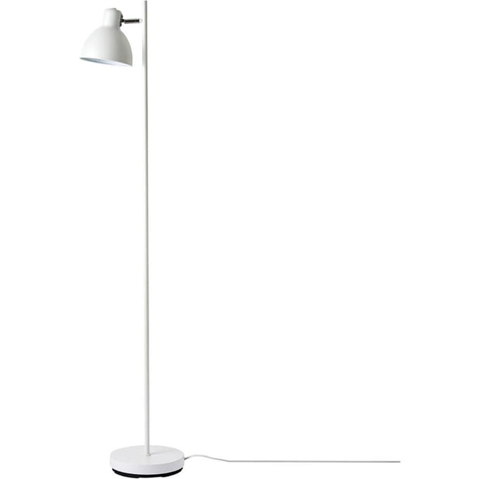 Dyberg Larsen Skagen 1 vloerlamp met 1-lamp, wit