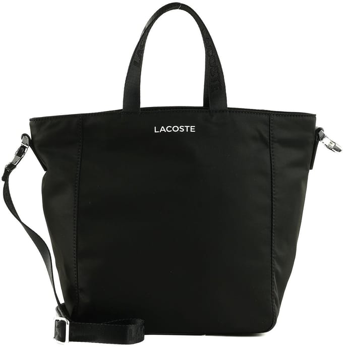 LACOSTE Schoudertas Active Nylon Vertical Crossover Bag Noir Zwart