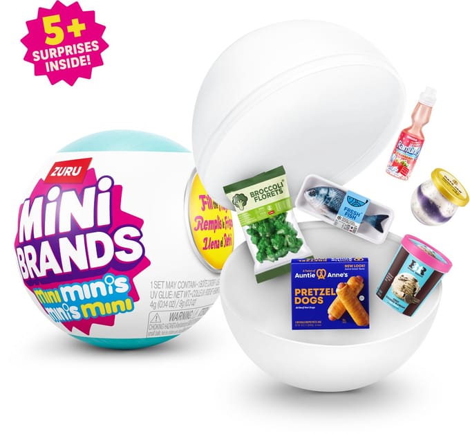 Zuru speelgoed Mini Brands koelkast - Verrassingsbal mini eten.