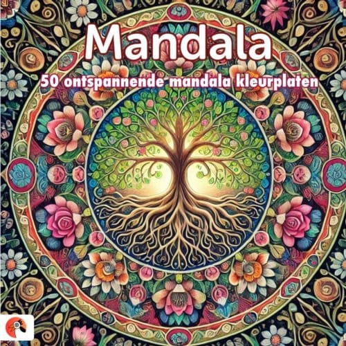 Mandala Kleurboek Voor Volwassenen - Koekoek Kinderboek