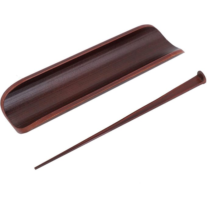 Bamboe Thee Gereedschap Middelgroot Gereedschap Thee Ceremonie Gereedschap Set Thee Schep black