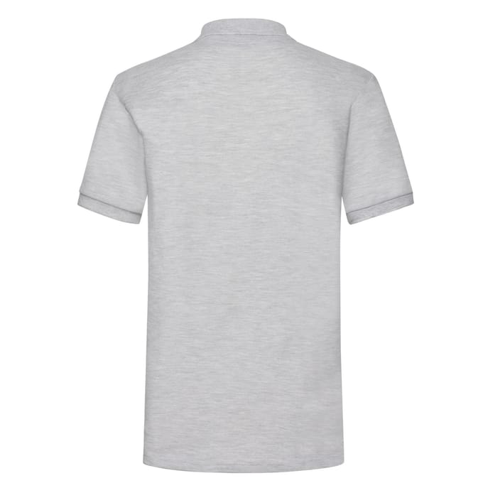 Fruit of the Loom Heren Heather Poloshirt (Heide Grijs)