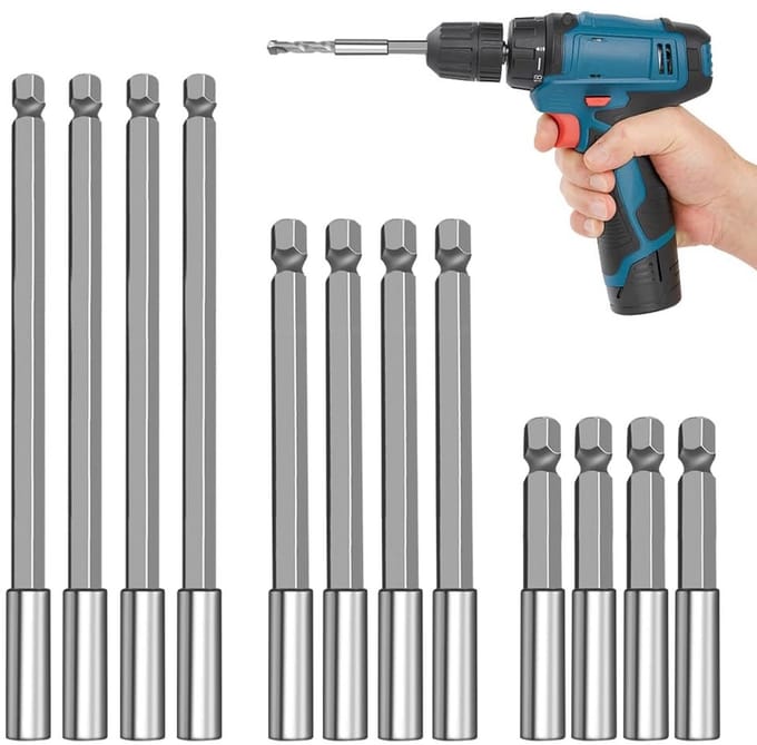 Verlengstuk voor magnetische bits - Perfect voor schroeven, precisiewerk en klussen