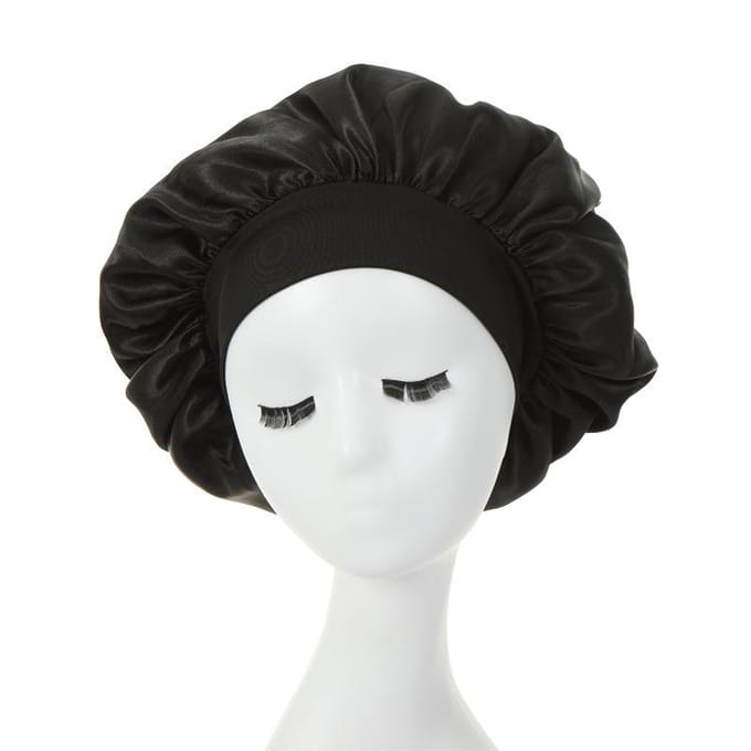 Slaapmuts voor dames met brede rand Slaapmuts Haarbonnet voor krullend haar Douchemuts Kinderen Mannen