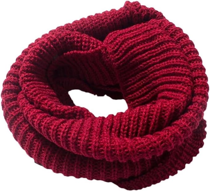 Winter Sjaal - Warme Col - Buiten Bescherming - Zachte Gebreide Ring - One Size - Effie