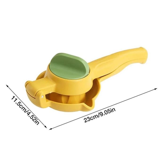Citroenpers Hand Held Juicer Lemon Lime Squeezer Handleiding Oranje Citruspers Juicer Squeeze Keuken Handleiding Juicers
