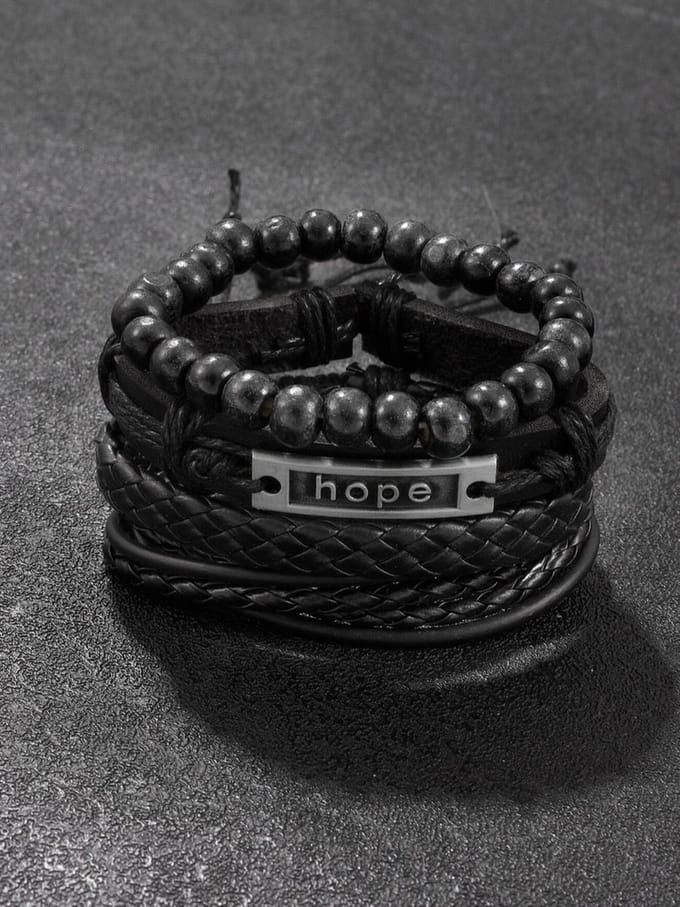 Set armbanden Hope 4 stuks