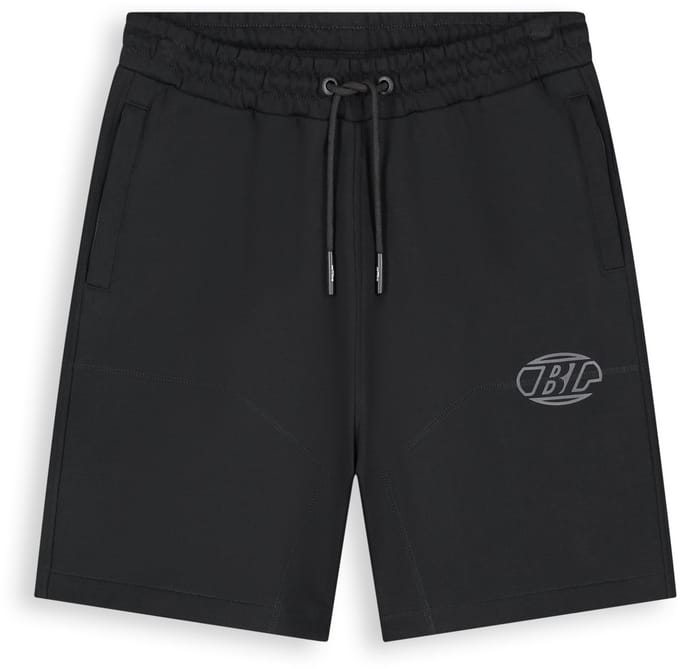 Ballin Amsterdam - Heren Loose fit Shorts Sweat - Black - Maat S