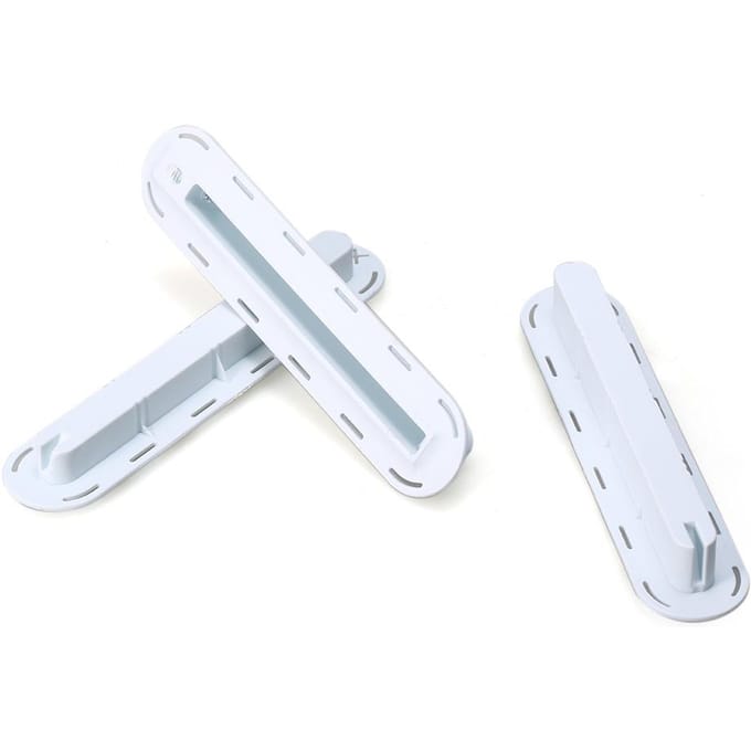 3-pack Future Tri Fins Box-pluggen Fin Base SUP-schroef Surfvinnen Pluggen Set Extra Fin Key Fin-schroeven wit