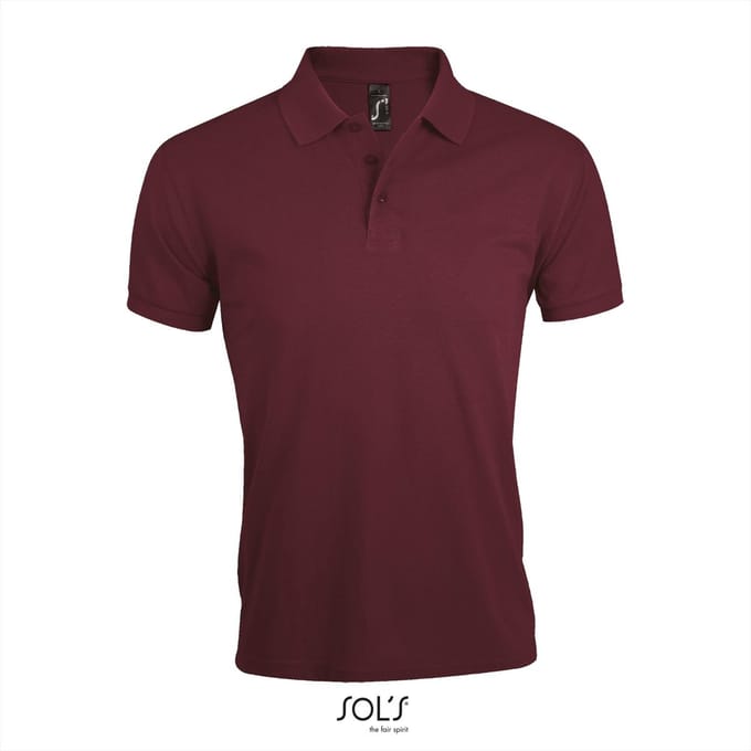 Poloshirt Sol's Prime - 5XL - bordeaux