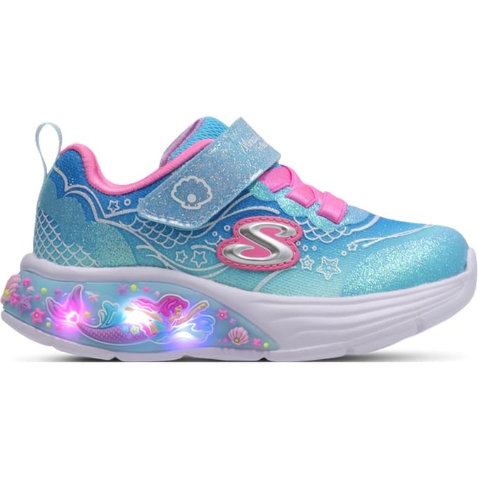 Skechers S-lights Babyschoenen - Roze - Maat 25 - Plastic