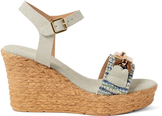 Lazamani - Arella Dames Sandalen Salvia - Maat 36