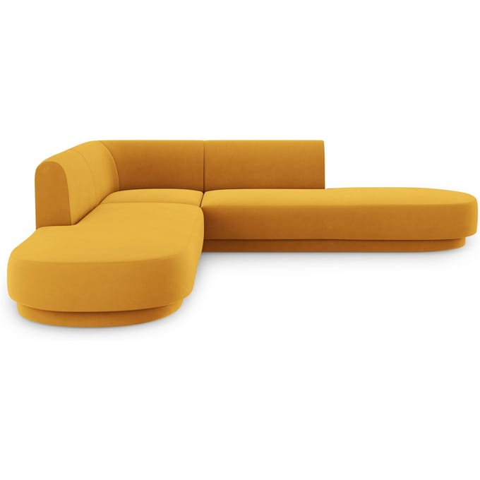 5-zits hoekbank Miley velvet | Micadoni Limited Edition