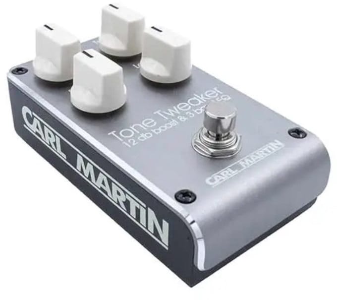 Carl Martin Tone Tweaker 12dB Boost Pedal met 3-Band Equalizer