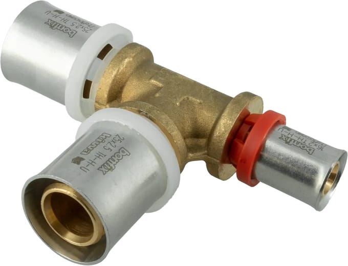 Bonfix Alu-pers verloop T-stuk 25 x 25 x 16 mm