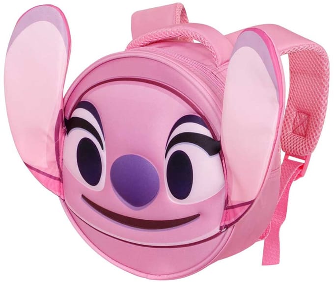 Karactermania - Disney - Lilo en Stitch - Angel Backpack - Emoji Rugzak - Rugtas - Roze