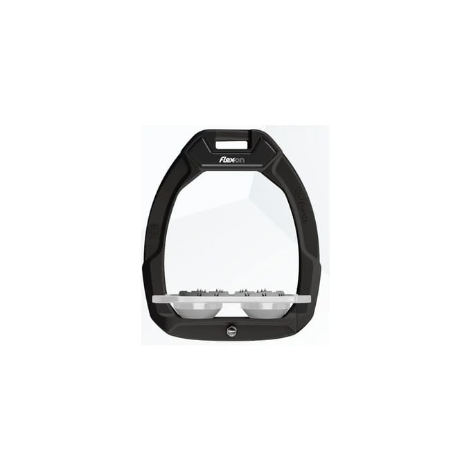 Veiligheidsstijgbeugels Plat Ultra Grip Zwart/Grijs/Grijs Flex-On Safe-On