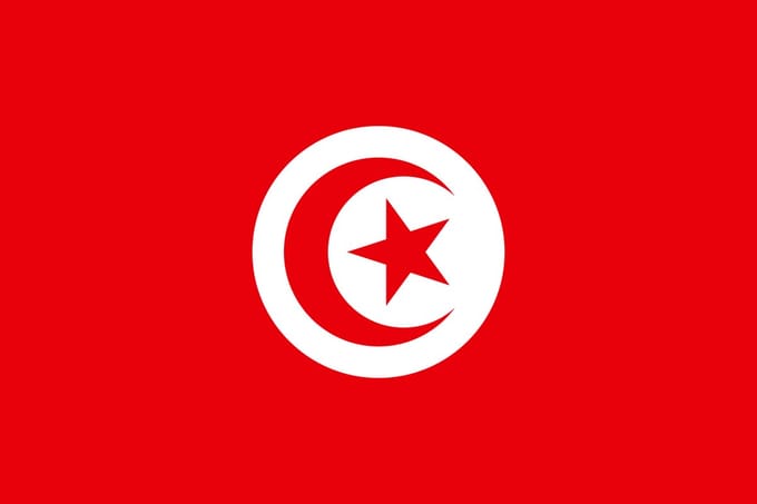 Vlag Tunesië 300x450cm