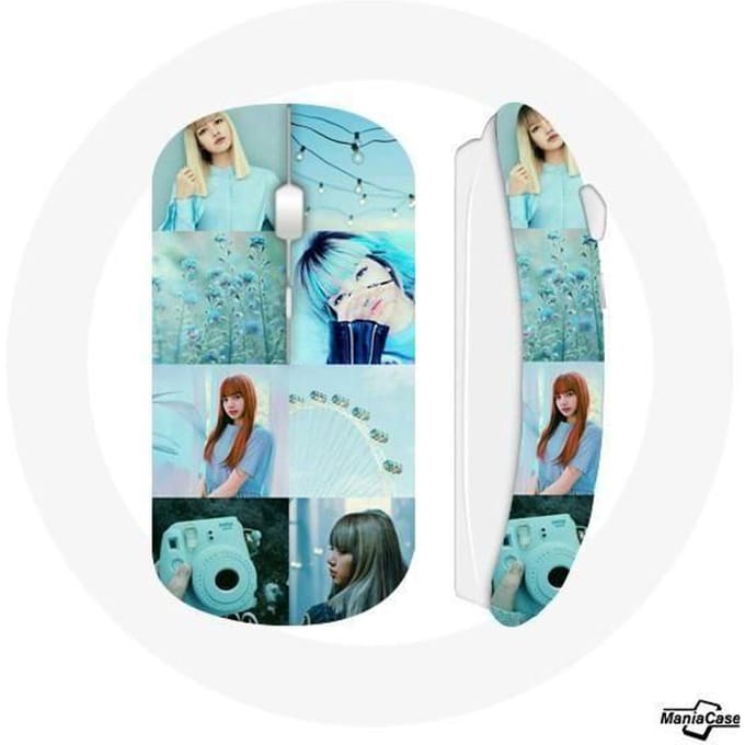 Draadloze muis Blackpink Lisa Stay and Whistle Poster Fanart