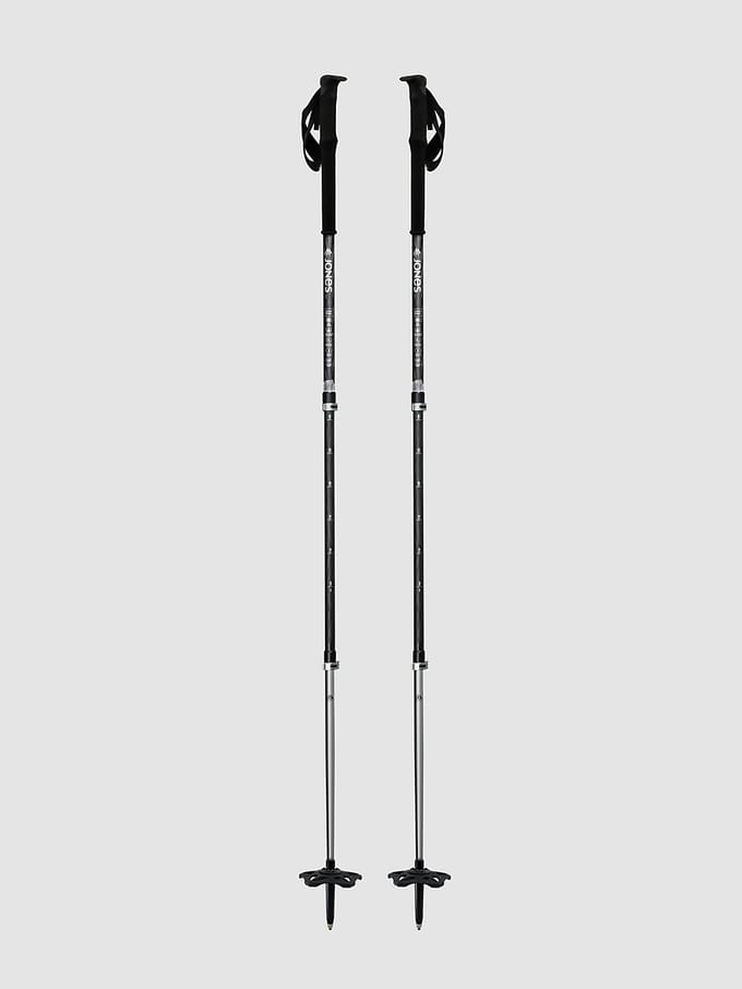 Jones Snowboards Talon Pro 105-135 Telescoopstokken zwart
