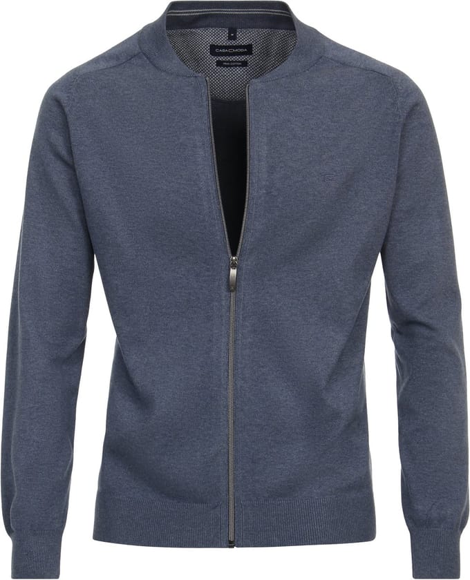 CASA MODA comfort fit vest - blauw