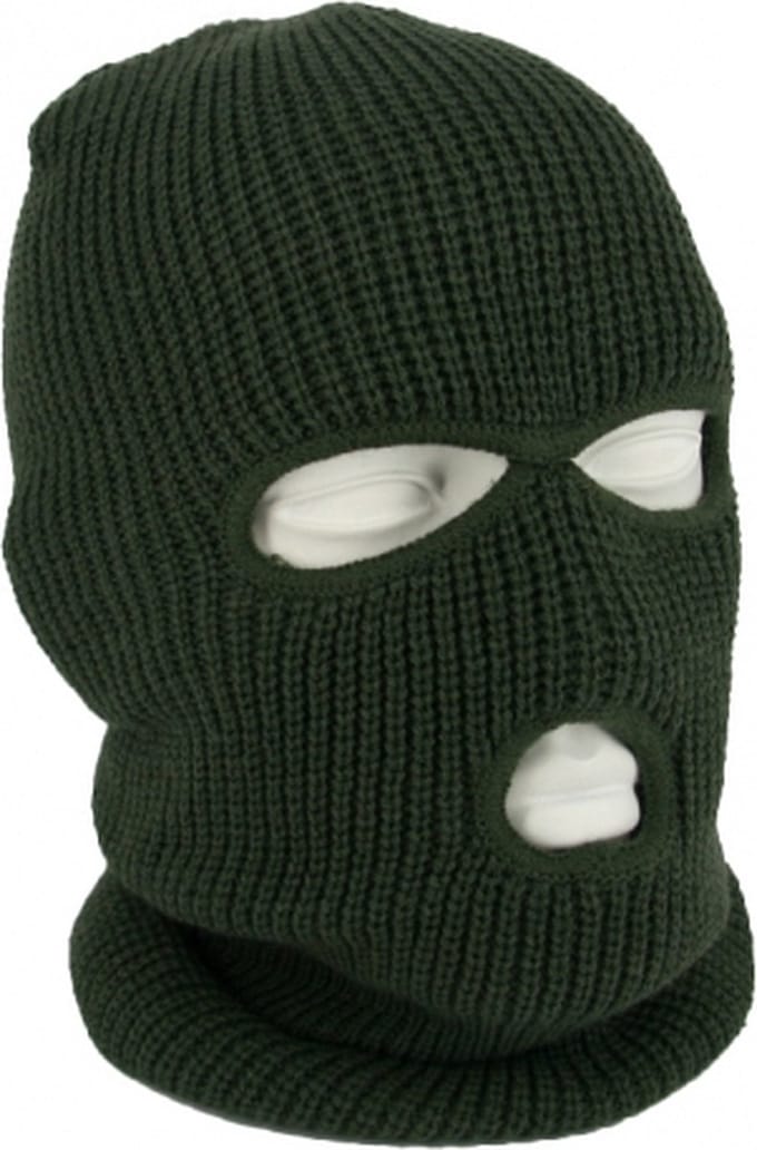 Fostex - Facemask - Bivakmuts - Driegaats - Groen