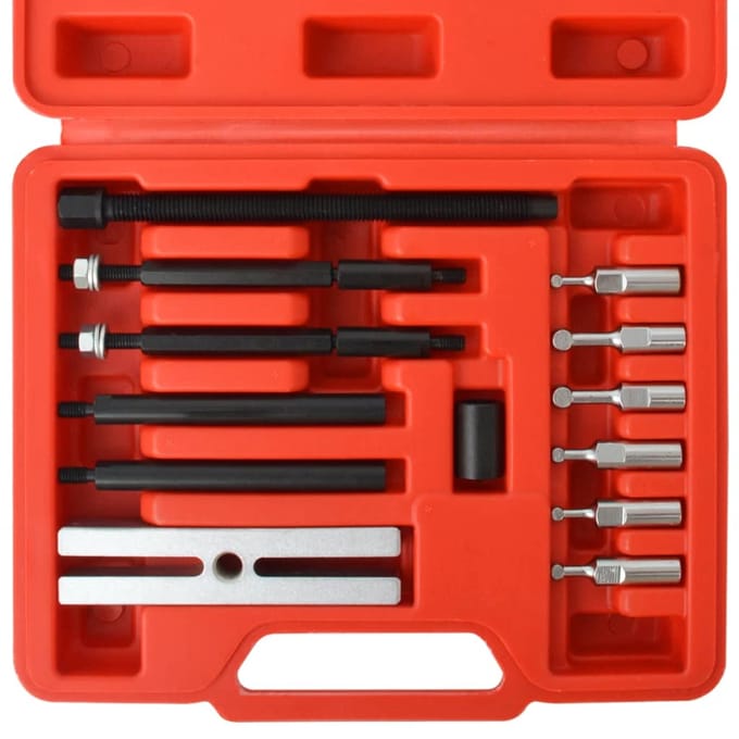 vidaXL Kleine lagertrekker set 19-delig