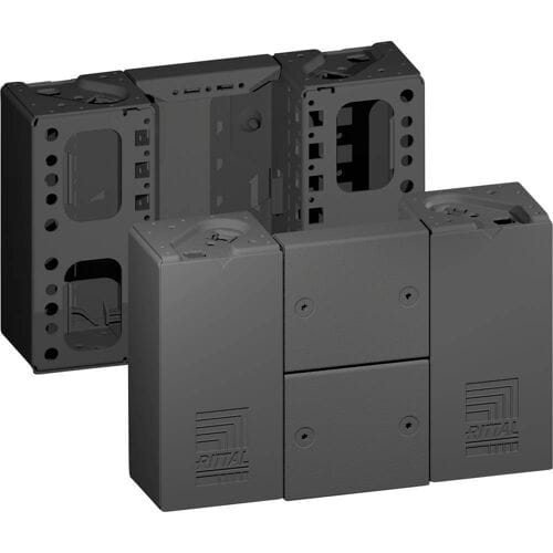 Rittal VX 8660.020 8660020 Sokkelhoekstuk Staal 2 stuk(s)