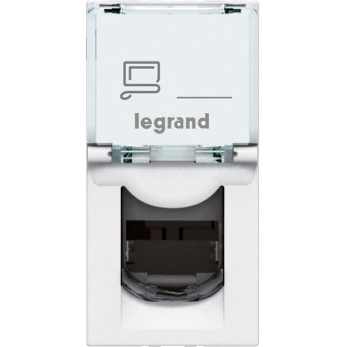 Legrand - Stopcontact RJ45 categorie 6A utp 1MODULE LCS2 wit - 076571