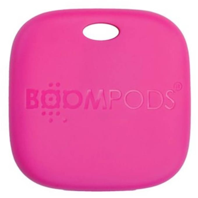 Boompods, Bluetooth Tracker geschikt voor Boomtag - Oplaadbaar, Roze